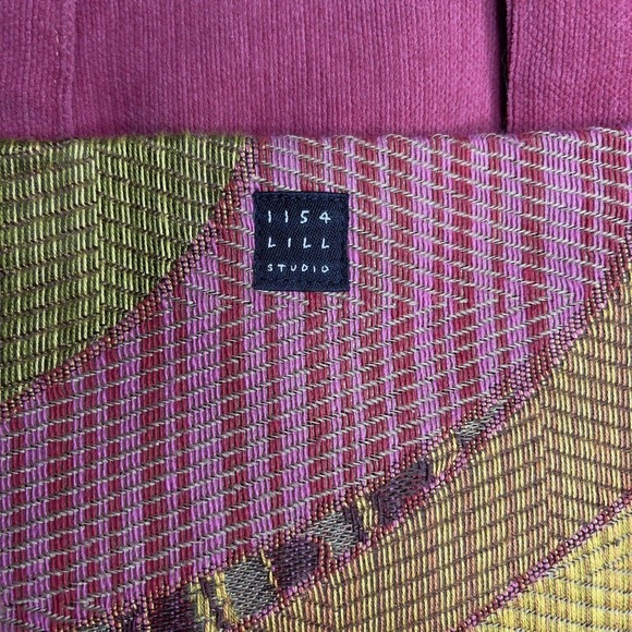 1154 LILL Studio Quilted Fabric Tote Bag 12”x10” - Picture 3 of 10